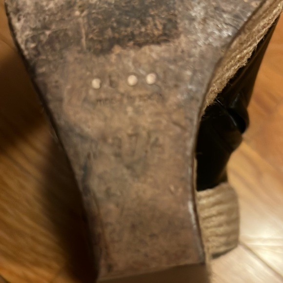 Gucci Open toe wedge sling back side zipper - Picture 9 of 10